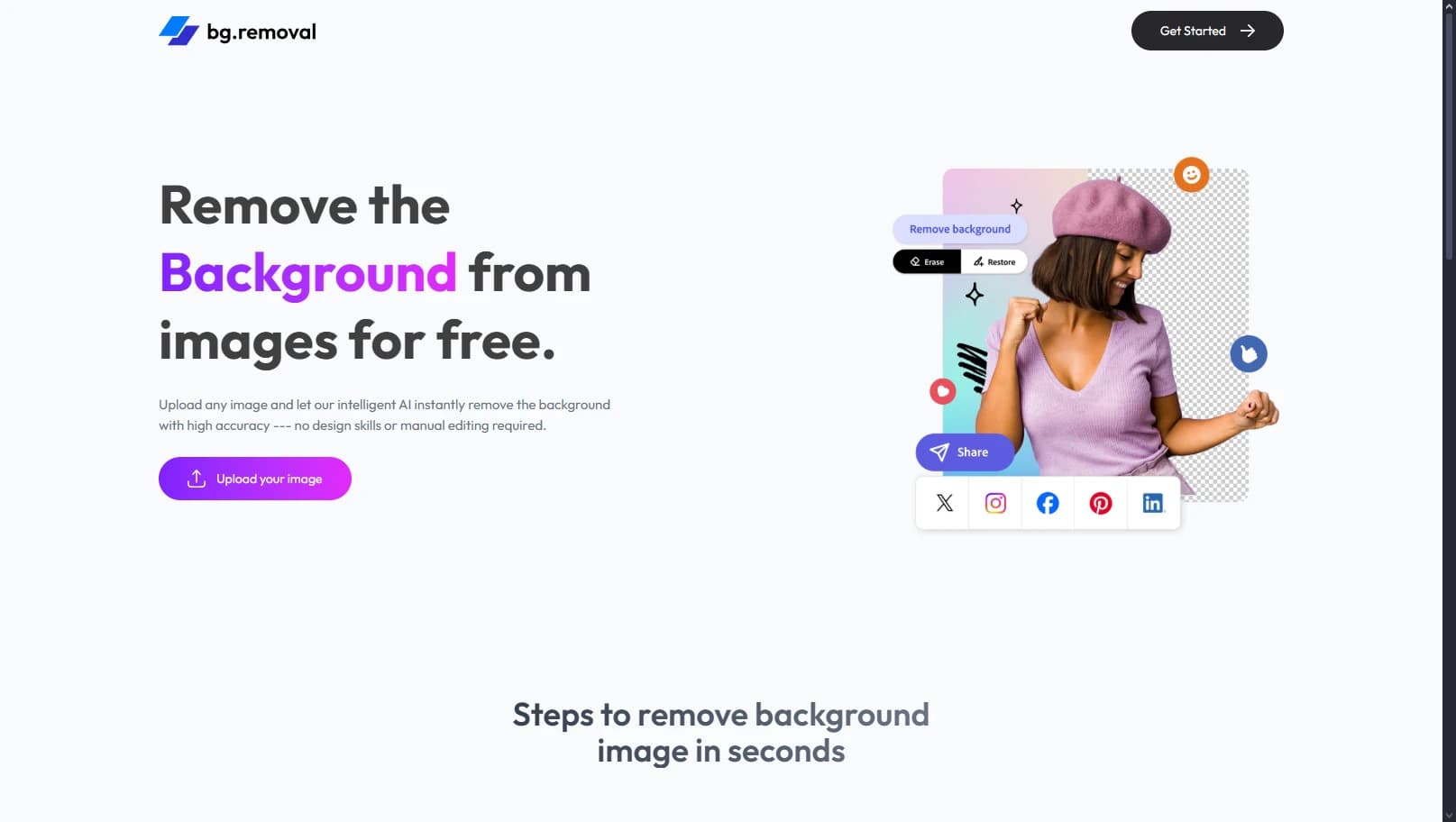 AI Background Removal SaaS
